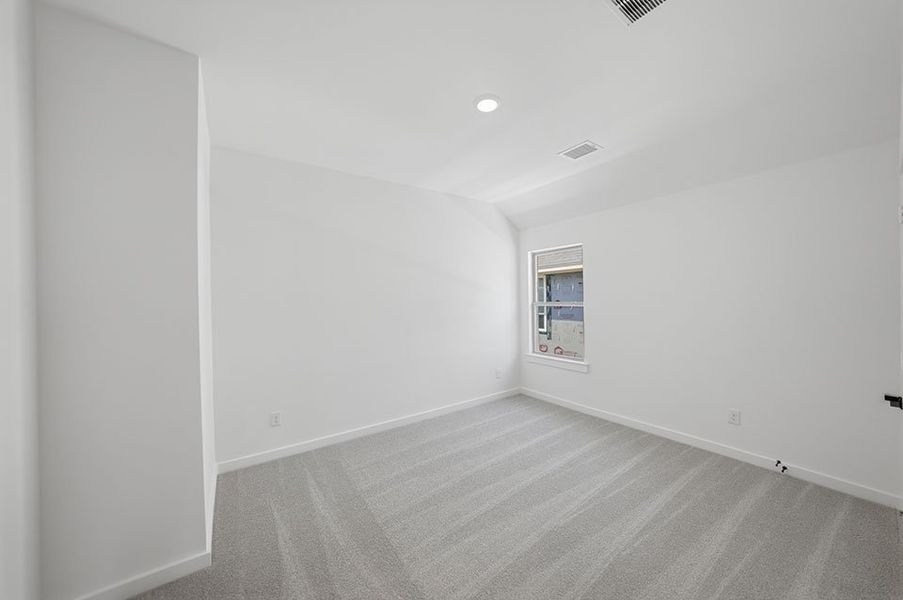 Spacious, unfurnished interior of a new home in Light Farms Brenham - 40' Lots, Celina (Image 34).