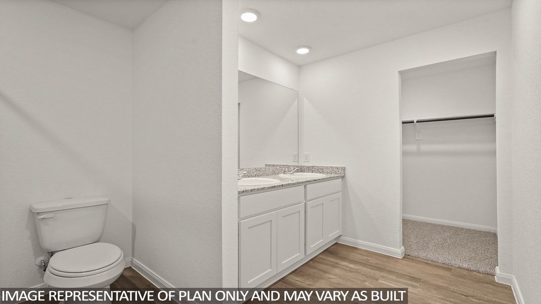 Furnished interior view inside a new home in McCrorey Trails, Conroe (Image 9).