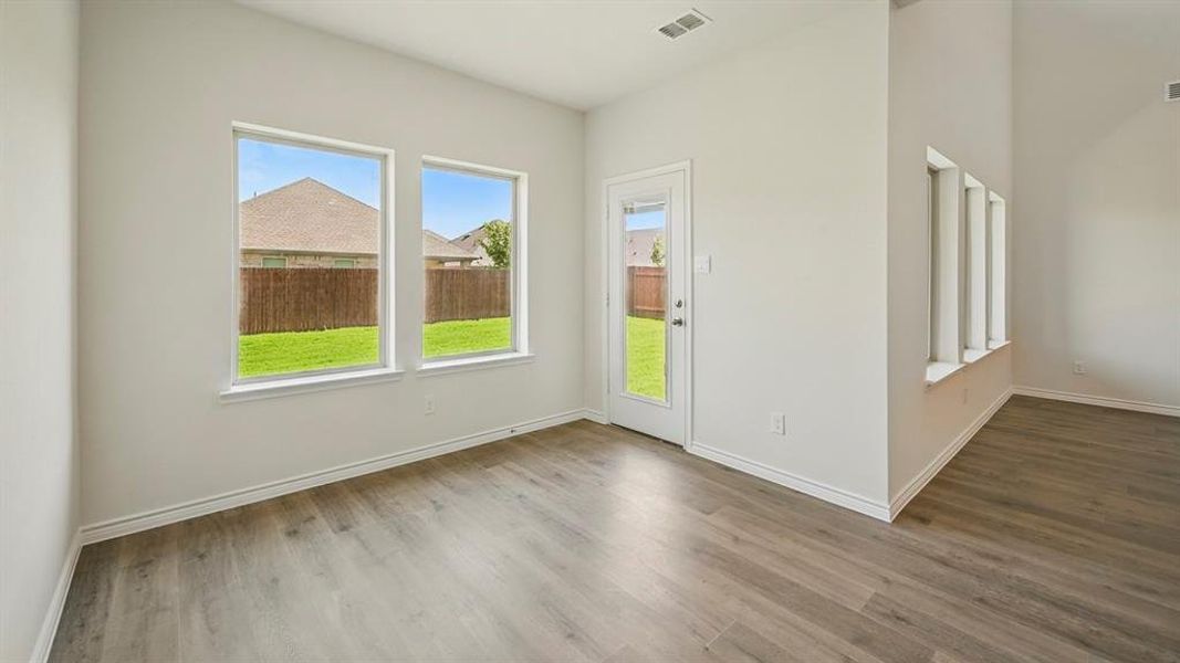 Spacious, unfurnished interior of a new home in Lilybrooke at Legacy Hills, Celina (Image 37). Spacious, unfurnished interior of a new home in Lilybrooke at Legacy Hills, Celina (Image 37).