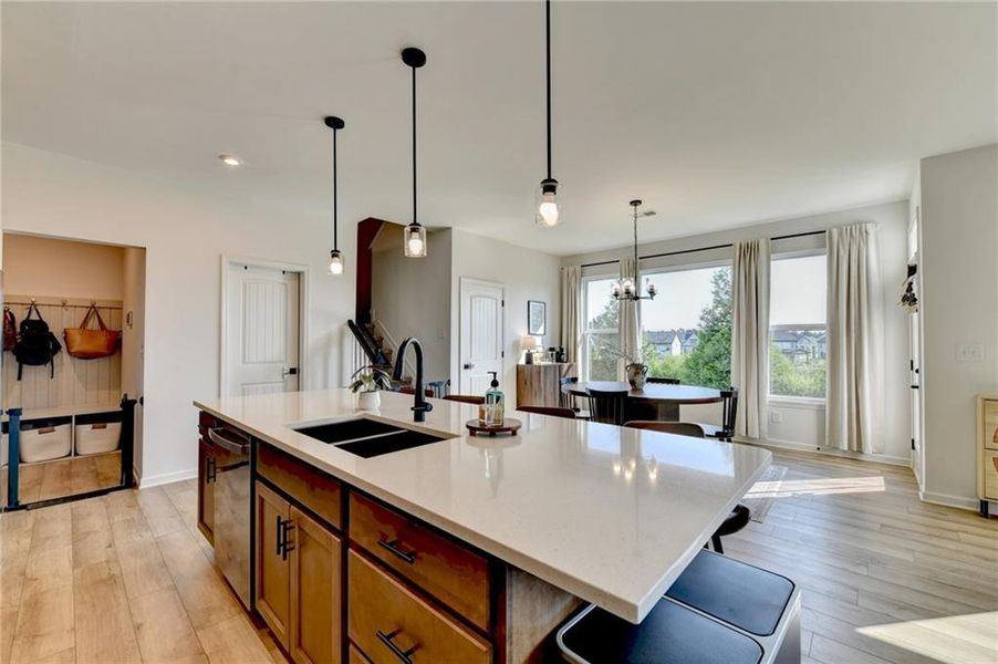 Furnished interior view inside a new home in Sweetbay Farm, Lawrenceville (Image 62).