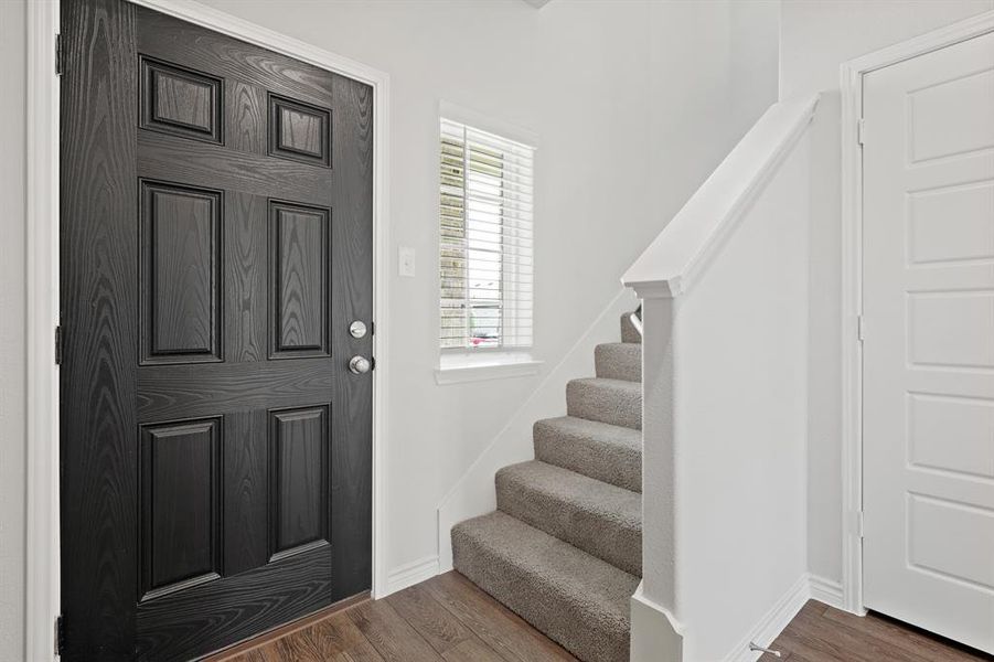 Furnished interior view inside a new home in Burgess Meadows, Cleburne (Image 6). Furnished interior view inside a new home in Burgess Meadows, Cleburne (Image 6).