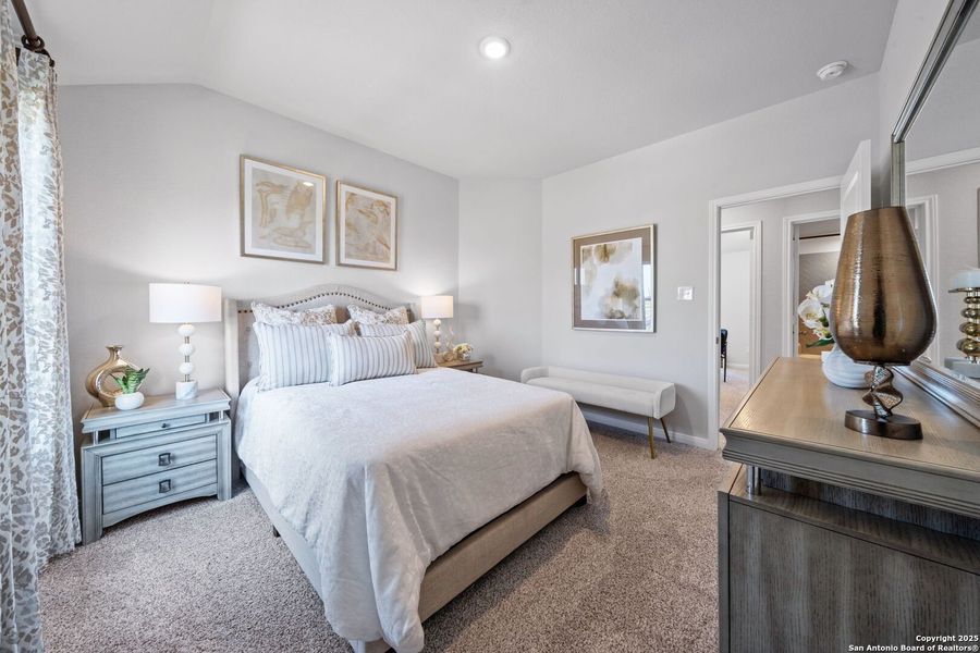 Furnished interior view inside a new home in Applewhite Meadows, San Antonio (Image 6). Furnished interior view inside a new home in Applewhite Meadows, San Antonio (Image 6).