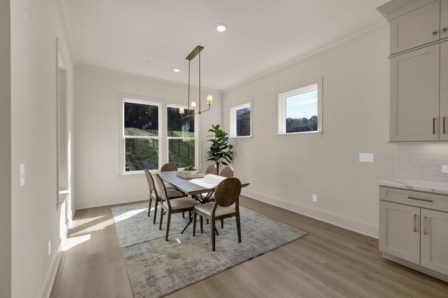 Furnished interior view inside a new home in Annecy, Nolensville (Image 29).
