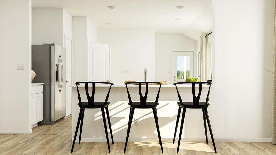 Furnished interior view inside a new home in Woodfield Preserve, Georgetown (Image 11).