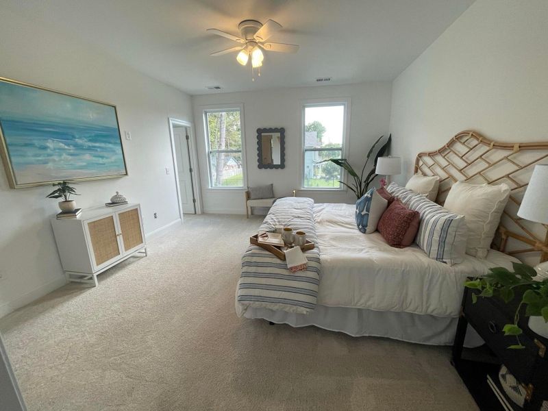 Furnished interior view inside a new home in , Summerville (Image 12).