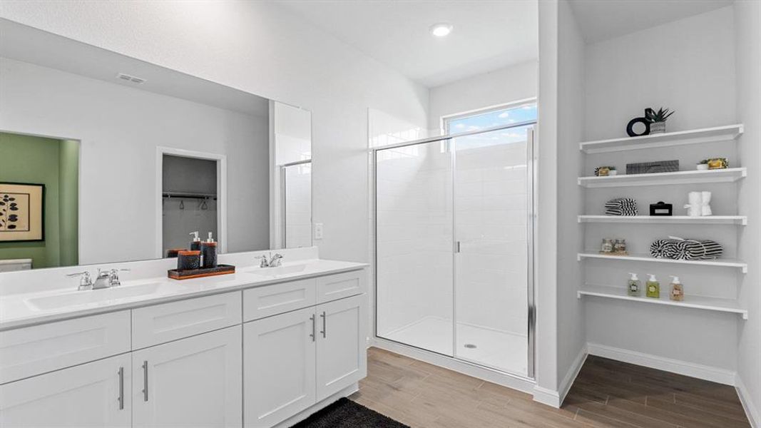 Furnished interior view inside a new home in Terra Trace, Fort Worth (Image 13).