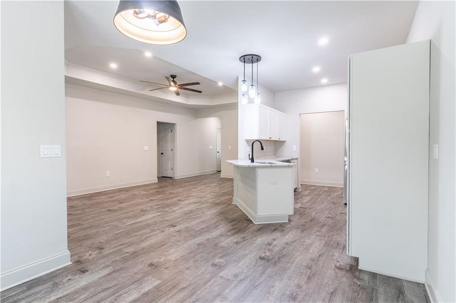 Spacious, unfurnished interior of a new home in , Commerce (Image 55).