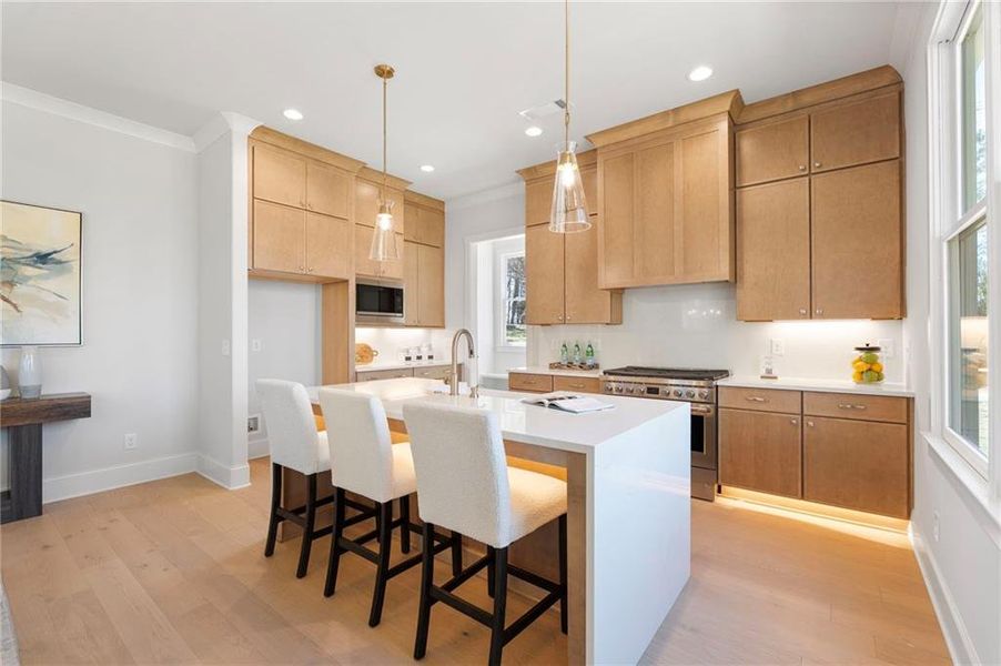Furnished interior view inside a new home in , Cumming (Image 43).