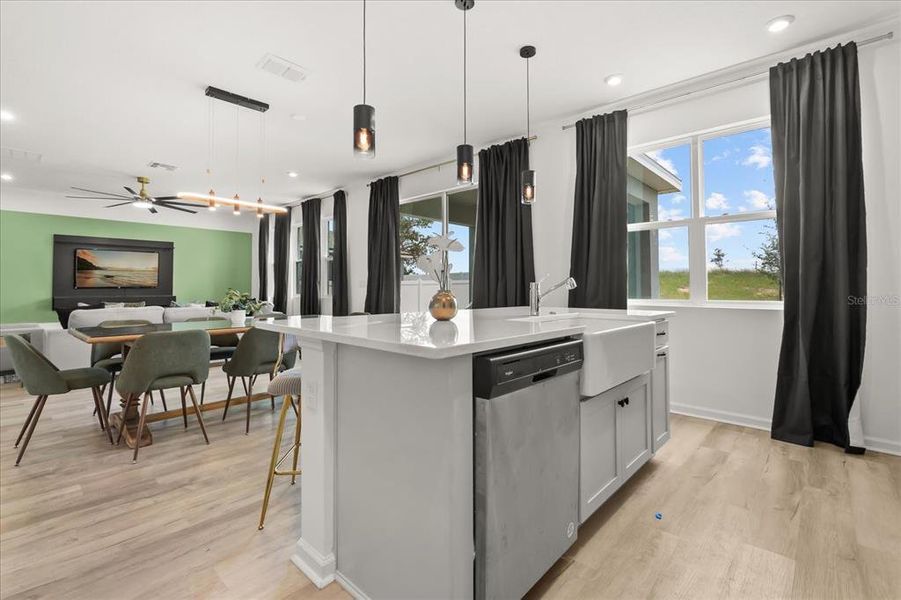 Furnished interior view inside a new home in , Kissimmee (Image 30). Furnished interior view inside a new home in , Kissimmee (Image 30).