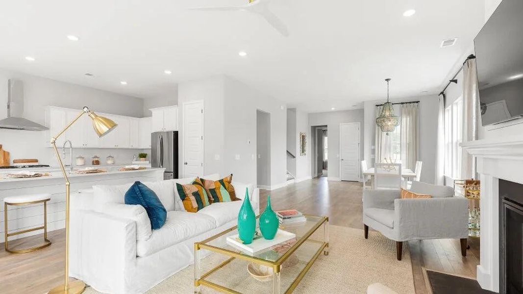 Furnished interior view inside a new home in Carnes Crossroads, Summerville (Image 4).