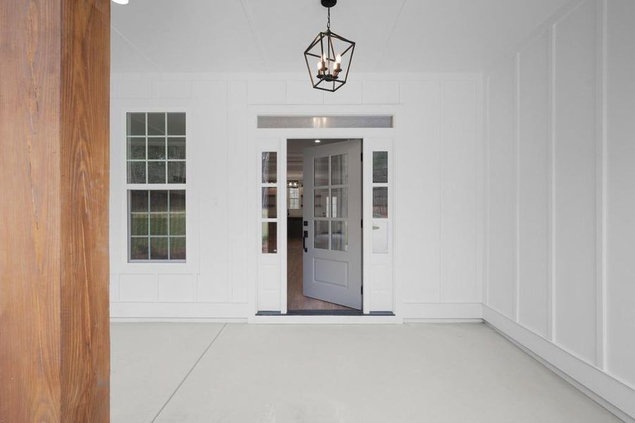 Exterior details and patio area of a home in , Calhoun (Image 22).