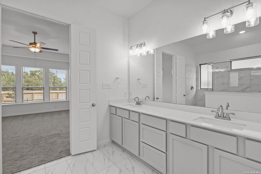 Furnished interior view inside a new home in Stillwater Ranch, San Antonio (Image 14).