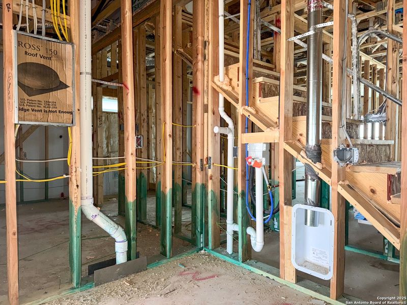 In-progress construction of a new home in Cordova Trails, Seguin, TX (Image 10).