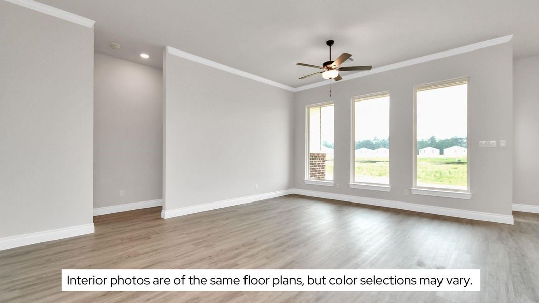 Spacious, unfurnished interior of a new home in Grand Oaks Reserve, Cleveland (Image 18).
