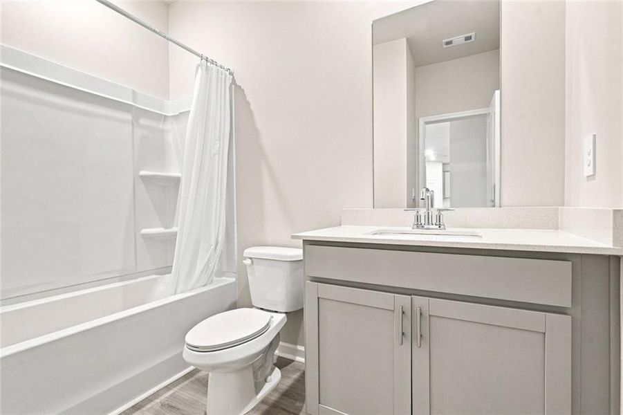 Furnished interior view inside a new home in Little River Falls, Woodstock (Image 10).