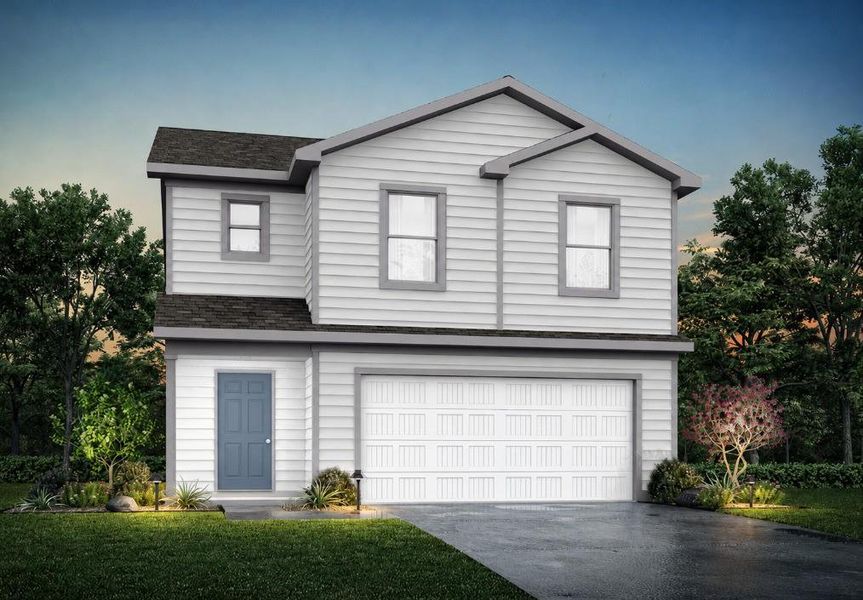Front exterior of a new home in , Wharton, TX, highlighting curb appeal (Image 1). Front exterior of a new home in , Wharton, TX, highlighting curb appeal (Image 1).