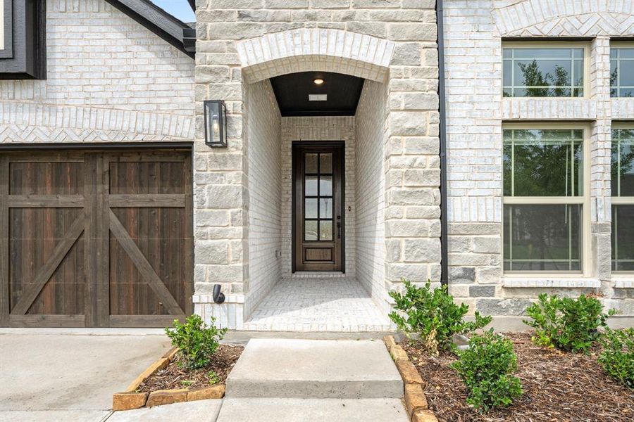 Exterior details and patio area of a home in Willow Wood, McKinney (Image 3). Exterior details and patio area of a home in Willow Wood, McKinney (Image 3).