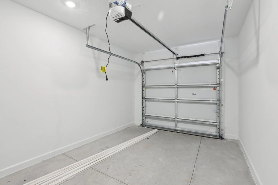 Home features a 1-car garage