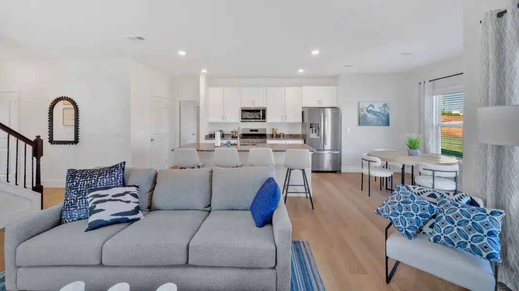 Furnished interior view inside a new home in Millstone Village, Morristown (Image 9).