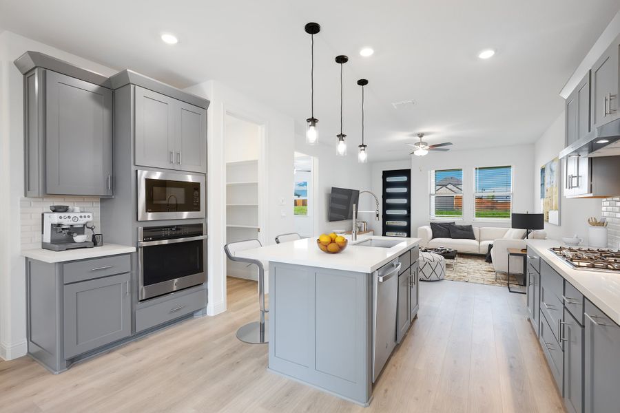 Representative furnished interior of a home built from the Tartini by Taylor Morrison in North Sky Celina, Celina (Image 3). Representative furnished interior of a home built from the Tartini by Taylor Morrison in North Sky Celina, Celina (Image 3).