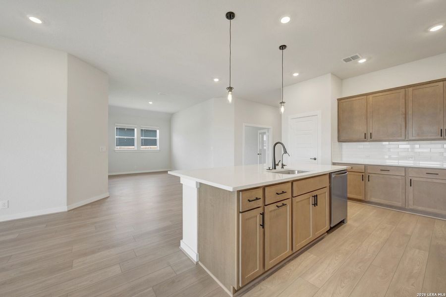 Furnished interior view inside a new home in Mayfair - Select Classic Series, New Braunfels (Image 8). Furnished interior view inside a new home in Mayfair - Select Classic Series, New Braunfels (Image 8).