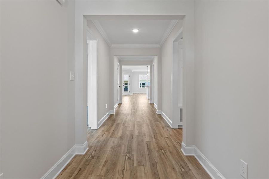 Spacious, unfurnished interior of a new home in Parks at Foster Crossing, Anna (Image 25). Spacious, unfurnished interior of a new home in Parks at Foster Crossing, Anna (Image 25).