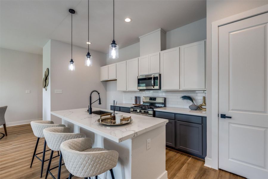 Furnished interior view inside a new home in , Houston (Image 7).