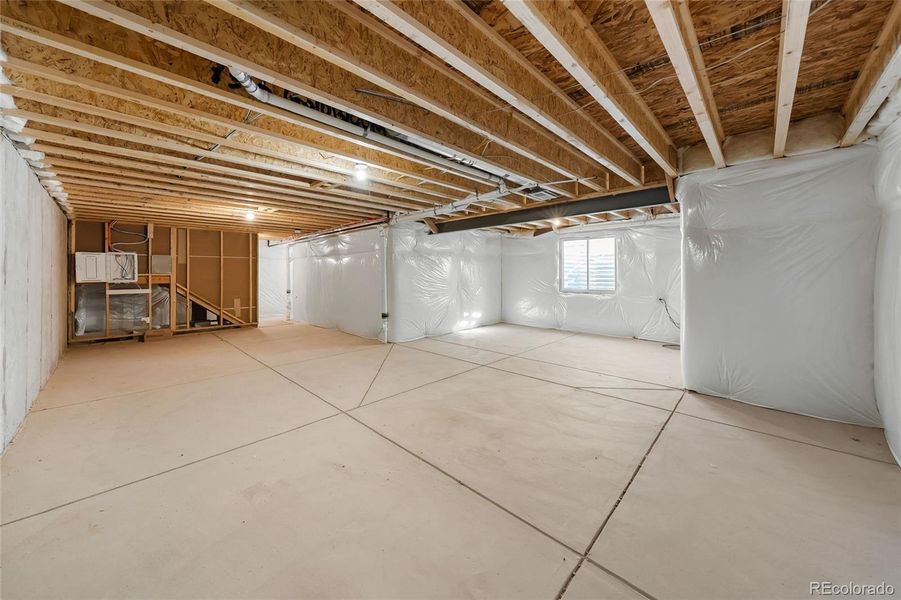 In-progress construction of a new home in , Littleton, CO (Image 35).