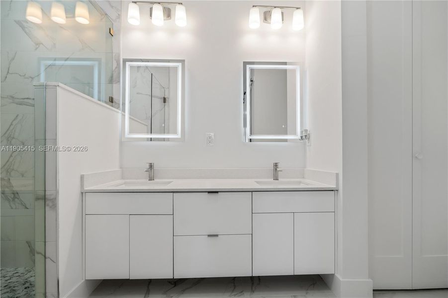 Furnished interior view inside a new home in , Lehigh Acres (Image 13).