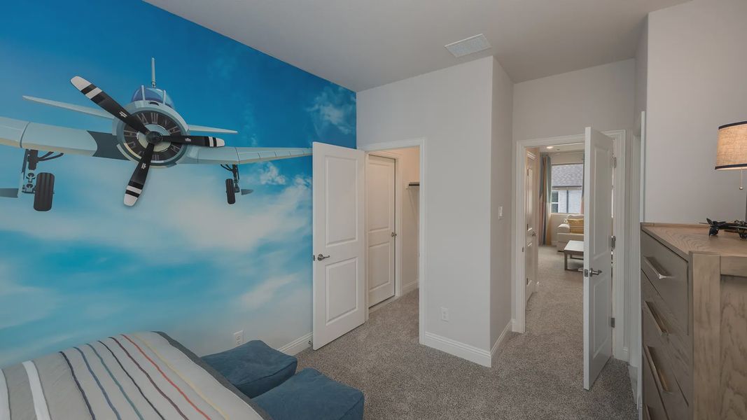 Furnished interior view inside a new home in Las Lomas, Forney (Image 8).