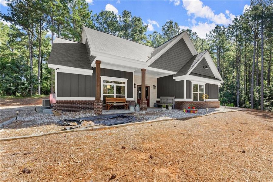 Front exterior of a new home in , Royston, GA, highlighting curb appeal (Image 21).