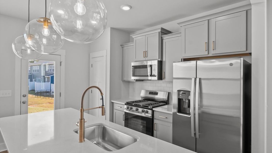 Furnished interior view inside a new home in Tyger Ridge, Moore (Image 10).