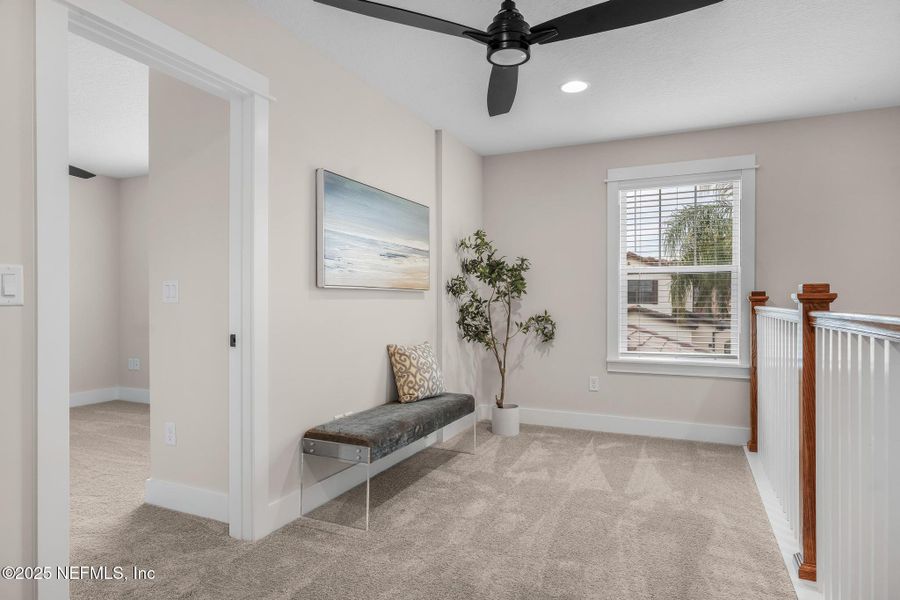 Furnished interior view inside a new home in , Jacksonville (Image 10).