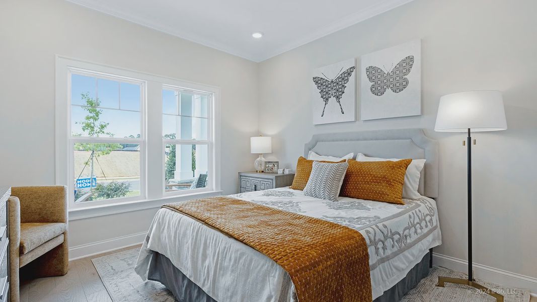 Representative furnished interior of a home built from the Portico by Epcon Communities in The Courtyards by The Manor, Alpharetta (Image 36). Representative furnished interior of a home built from the Portico by Epcon Communities in The Courtyards by The Manor, Alpharetta (Image 36).