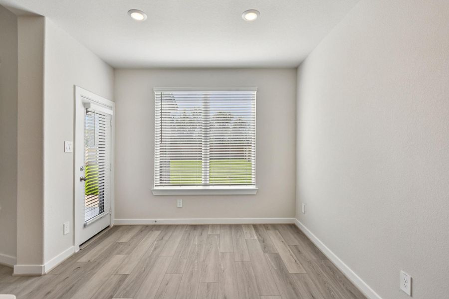 Photo is not of the actual home, but is an inspirational photo of builder’s model home and may depict options, furnishings, and/or decorator features that are not included