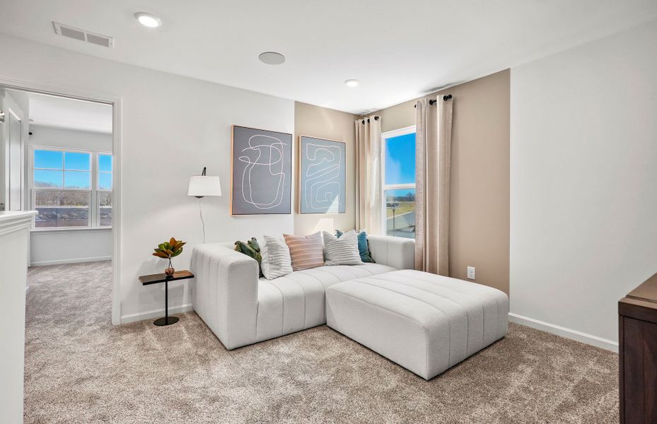Representative furnished interior of a home built from the Marshall by Pulte Homes in The Retreat at Carolina Ridge, Harrisburg (Image 12).
