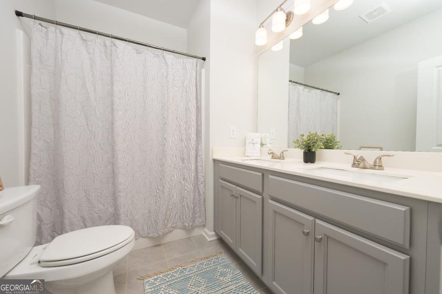 Furnished interior view inside a new home in Chimney Oaks Townhomes, Homer (Image 33). Furnished interior view inside a new home in Chimney Oaks Townhomes, Homer (Image 33).