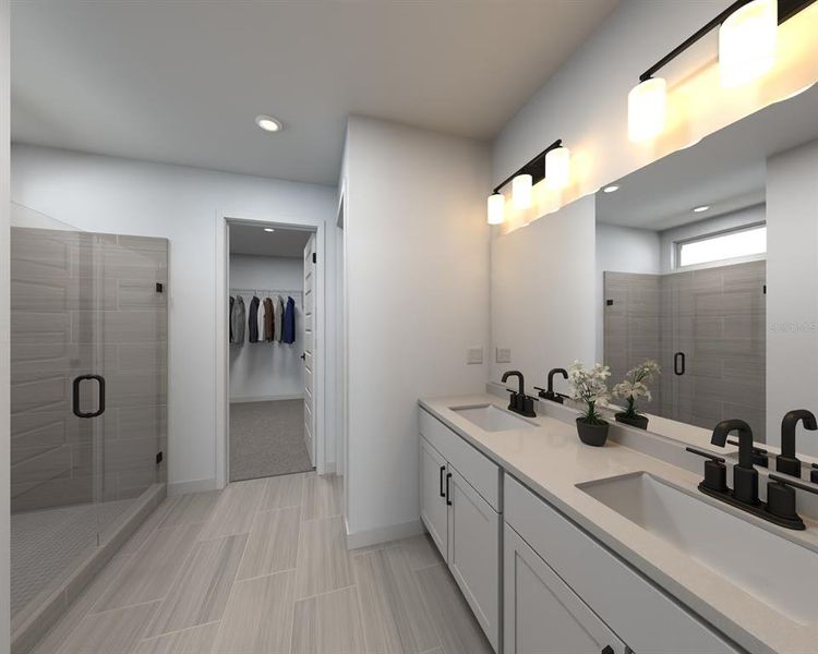 Furnished interior view inside a new home in Coasterra - Reserve Series, Palmetto (Image 6).