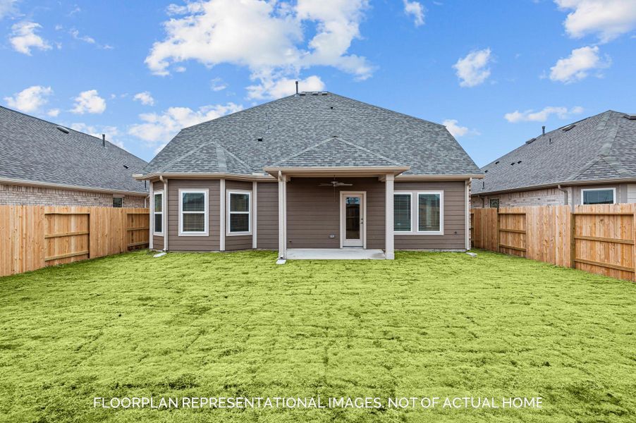 Front exterior of a new home in Sorella, Tomball, TX, highlighting curb appeal (Image 19).
