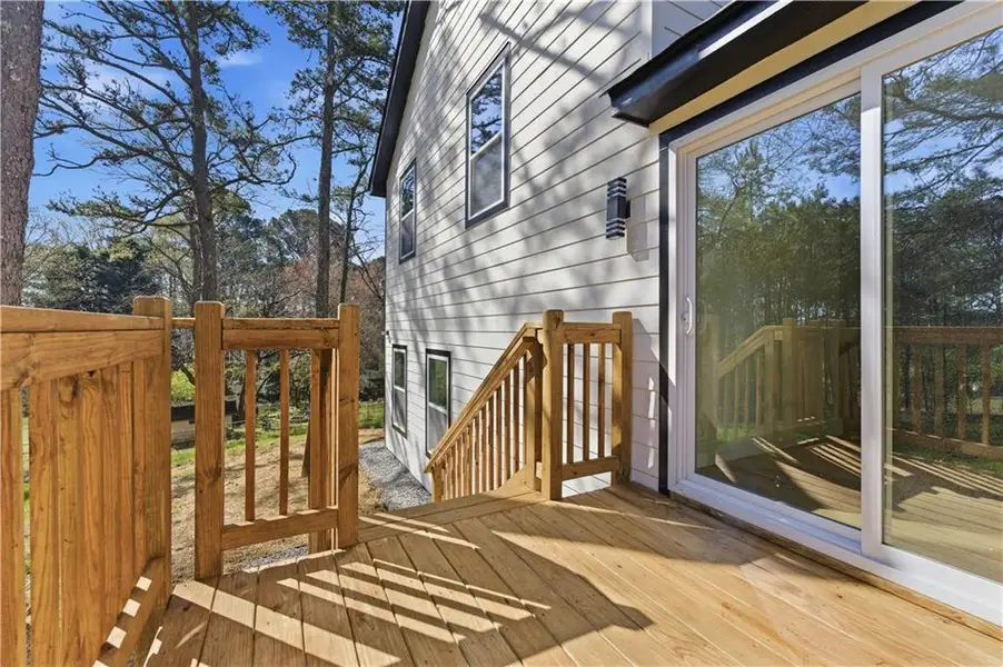 Exterior details and patio area of a home in , Hiram (Image 3). Exterior details and patio area of a home in , Hiram (Image 3).