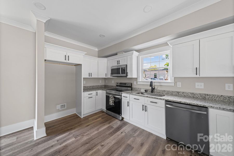 Furnished interior view inside a new home in , Charlotte (Image 10).