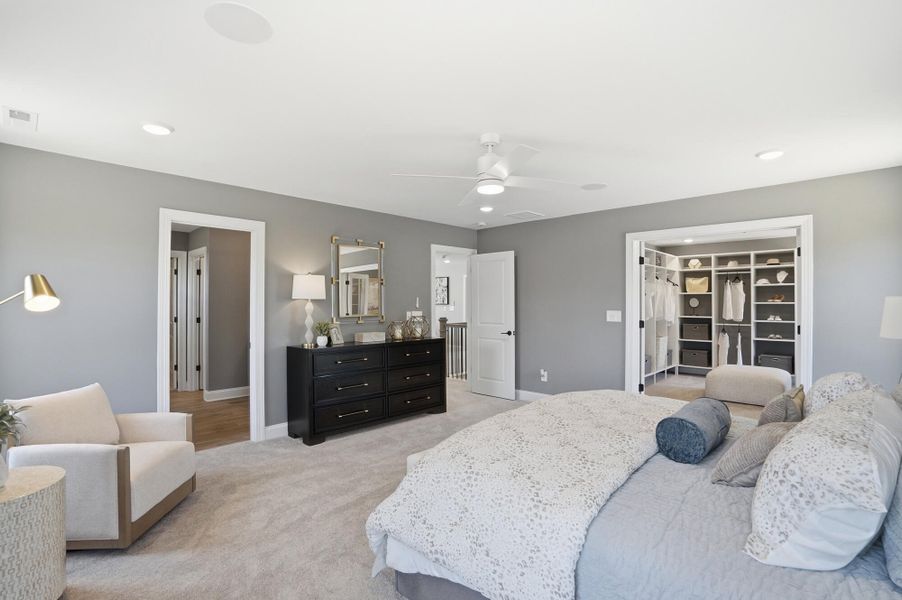 Furnished interior view inside a new home in Ashton Park, Monroe (Image 18).