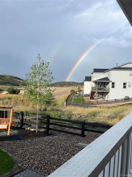 Rainbows in the summertime