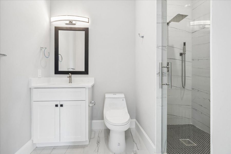 Furnished interior view inside a new home in , Houston (Image 6).