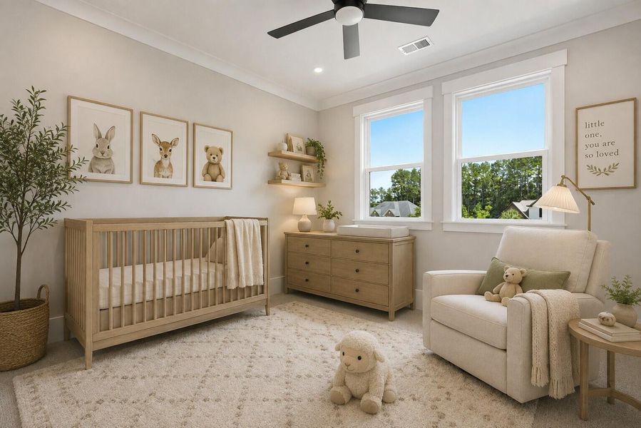 Furnished interior view inside a new home in , Moncks Corner (Image 7).