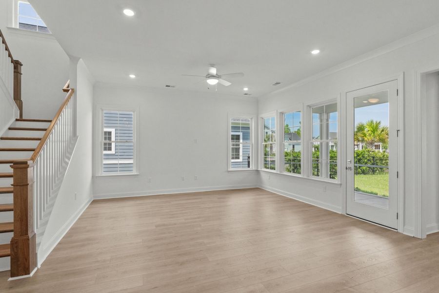 Spacious, unfurnished interior of a new home in Creek Pointe, Moncks Corner (Image 23). Spacious, unfurnished interior of a new home in Creek Pointe, Moncks Corner (Image 23).