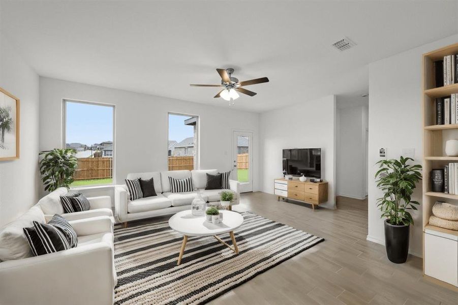 Example of family room