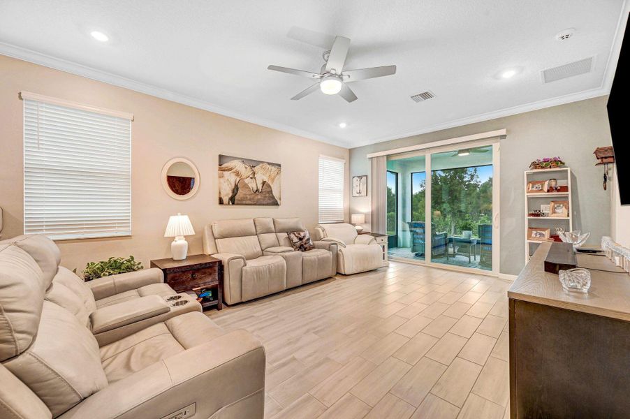 Furnished interior view inside a new home in , Melbourne (Image 27). Furnished interior view inside a new home in , Melbourne (Image 27).