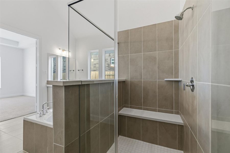 Furnished interior view inside a new home in Sundance Cove, Crosby (Image 11).