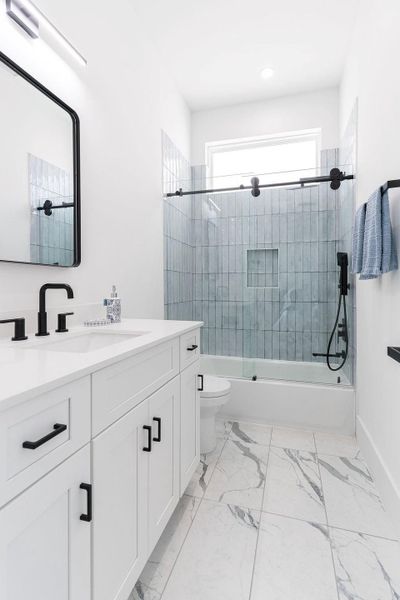 Furnished interior view inside a new home in , Houston (Image 14).